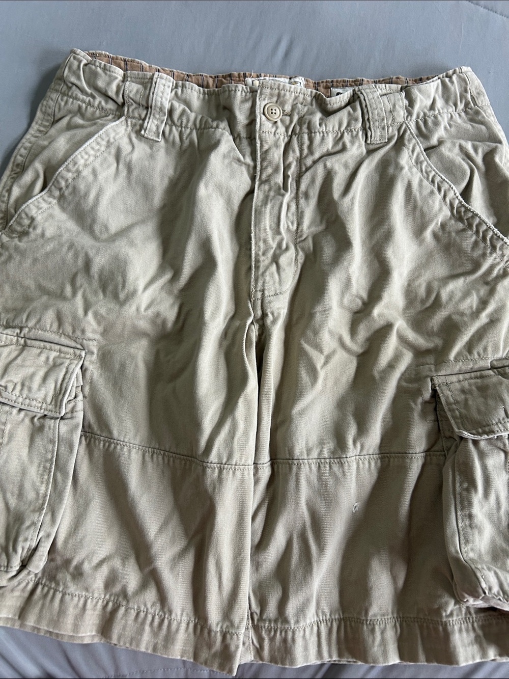 No Boundaries Khaki Cargo Shorts